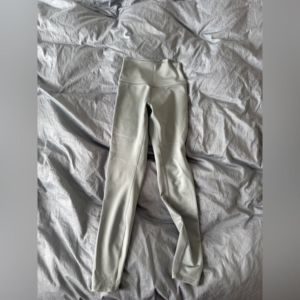 Blue Gray, Alo Yoga, Airlift Leggings, XXS (fits XS)